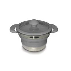 Kampa Collapsible Saucepan 3L - Grey