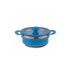 Kampa Folding Saucepan 1.5L - Blue