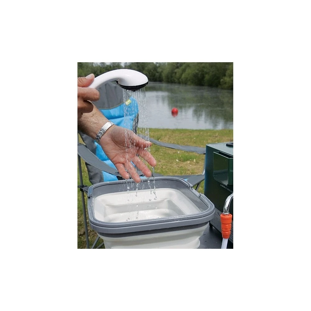 Kampa Large Collapsible Washing Bowl - Grey 3 Kampa Large Collapsible Washing Bowl - Grey - Image 3