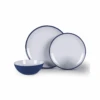 Kampa Midnight Blue 12 Piece Melamine Set