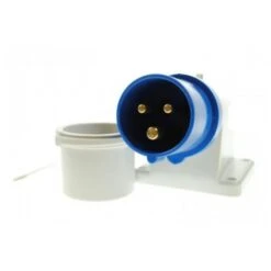 Maypole 240v Caravan Inlet Socket With Cap