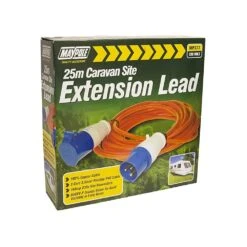 Maypole 25mtr Caravan Mains Extension Lead (2.5mm Cable)
