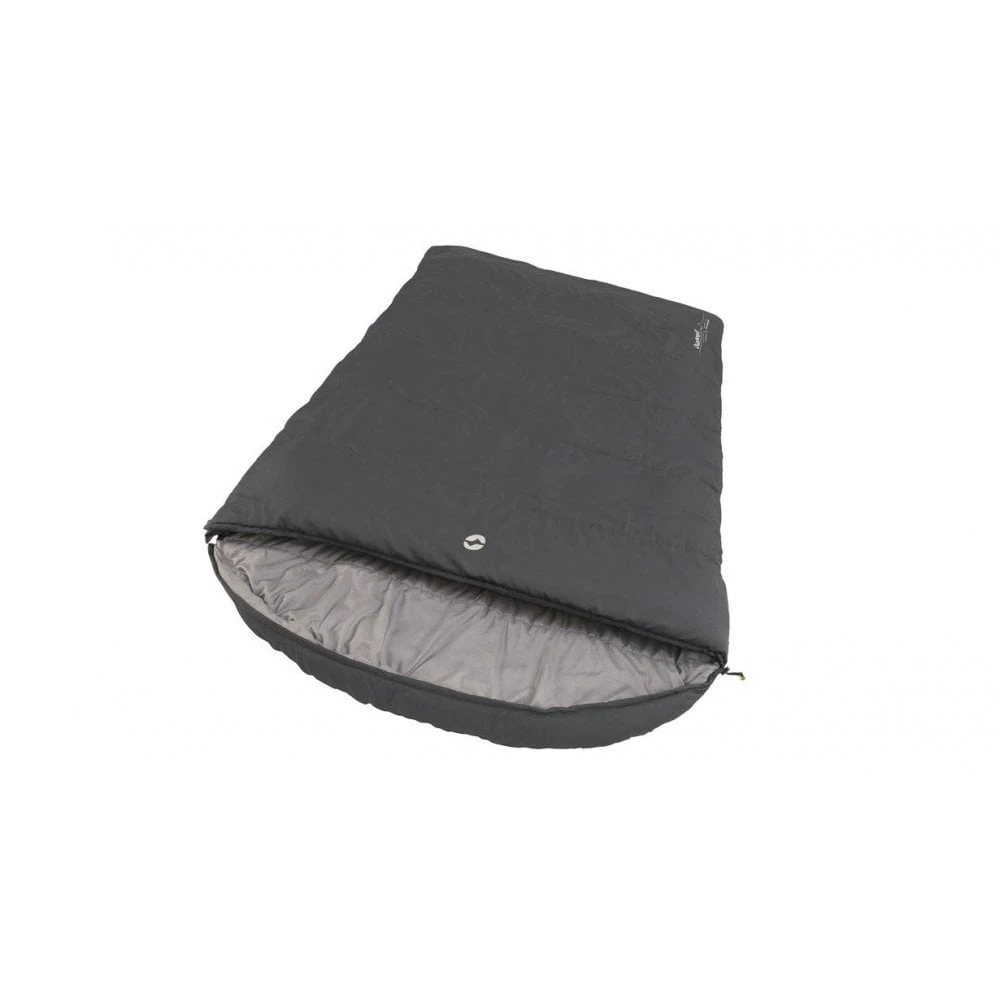 Outwell Campion Lux Double Sleeping Bag - Dark Grey 2 Outwell Campion Lux Double Sleeping Bag - Dark Grey - Image 2