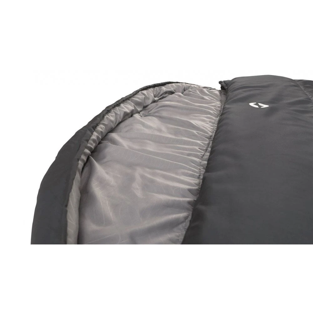 Outwell Campion Lux Double Sleeping Bag - Dark Grey 3 Outwell Campion Lux Double Sleeping Bag - Dark Grey - Image 3