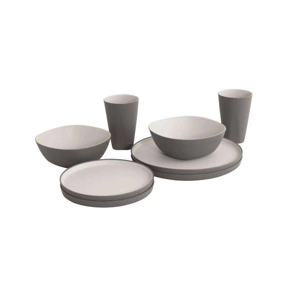 Outwell Gala 2 Person Dinner Set - Grey Mist 1 Outwell Gala 2 Person Dinner Set - Grey Mist