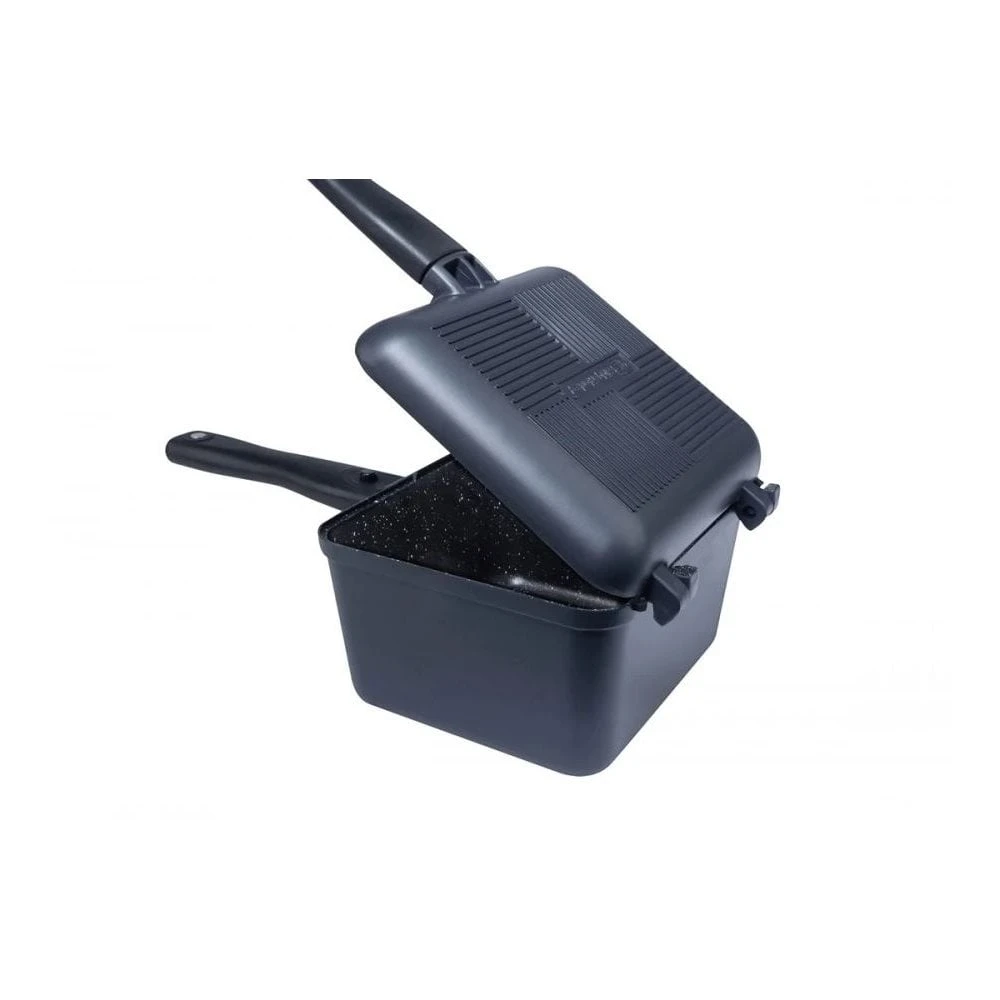 RidgeMonkey Connect Deep Pan & Griddle Granite Edition 2 RidgeMonkey Connect Deep Pan & Griddle Granite Edition - Image 2